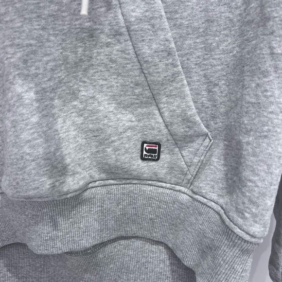 G-Star RAW® SofeBoyfriend Drape HoodedSweat Grey Size Small - Picture 5 of 11
